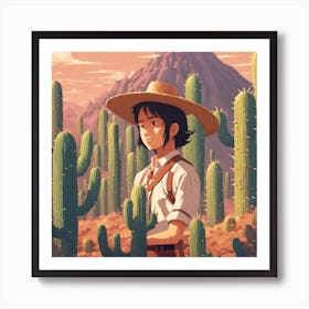 Cactus 82 Art Print