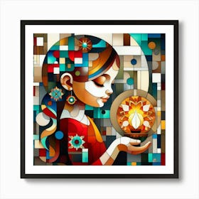 Diwali Art Print