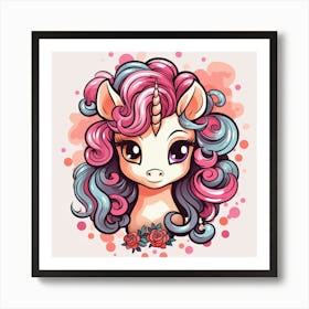 Unicorn 63 Art Print