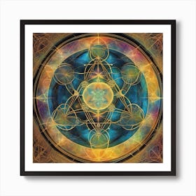 Sacred Geometry 222 Art Print