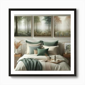 Beddings cool and cozy Art Print