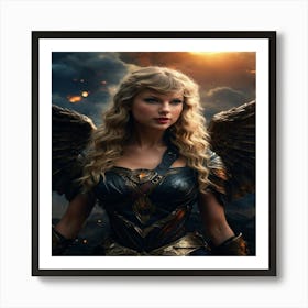 Angel Wings Art Print