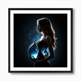 Blue dreams Art Print