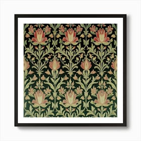 Floral Pattern Art 3 Art Print