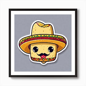 Mexican Hat 15 Art Print