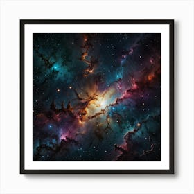 Nebula In Space 5 Art Print