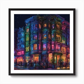 San Francisco Cityscape Art Print