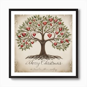 amily Tree Blossoms With The Esrgan Art Print