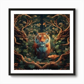 william morris tiger Art Print