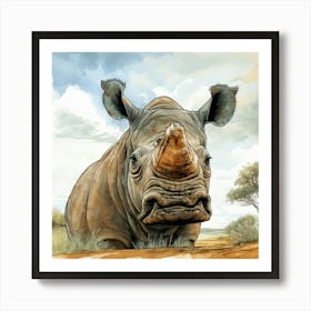 Rhinoceros Póster