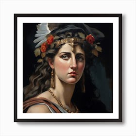 Greek Goddess 13 Art Print