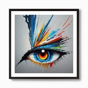 Eye Of The Artist Art Print