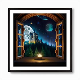 Window of dreams 2 Art Print