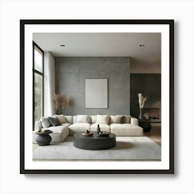 Modern Living Room 131 Art Print