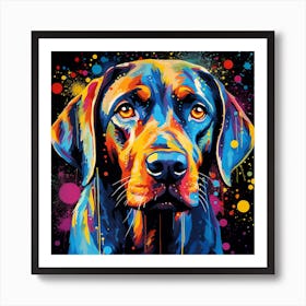 Dog Painting 3 Art Print