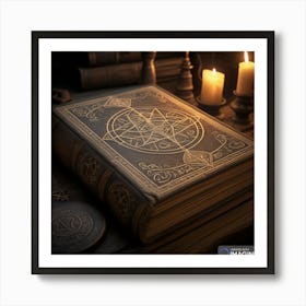 Mystic Tome Revelations Art Print