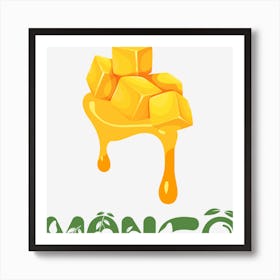 Love mango Art Print