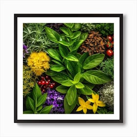 Herbs And Spices 2 Art Print