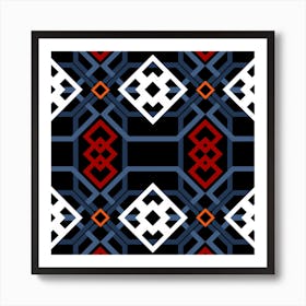 Andalucian Geometric Art Print