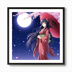 Sakura Blossom Art Print