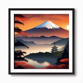 MT. FUJI, JAPAN Art Print