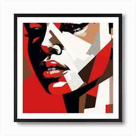 Portrait Of A Woman 63 Art Print