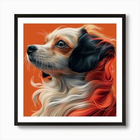 Dog Portrait Art Print