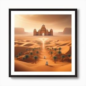 Sahara Desert 100 Art Print