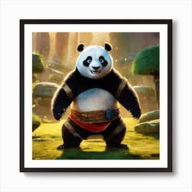 Panda Art Print