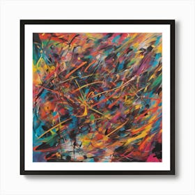 Abstract Painting 97 Art Print