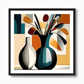 Abstract Vase Art Print