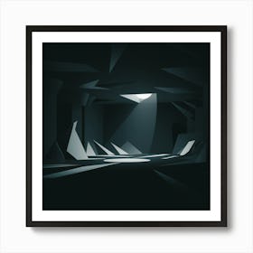 Dark Room 1 Art Print