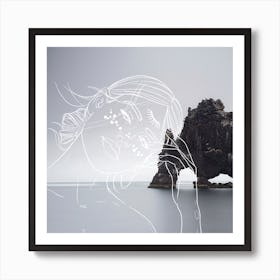 Ana Iceland Art Print