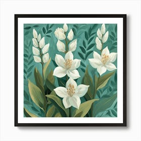 Lily Of The Valley Art 12 Art Print