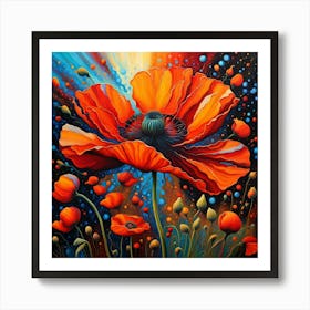 Poppies Art Print