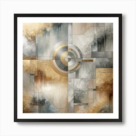 Geometric Harmony Art Print