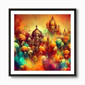 Lord Ganesha 1 Art Print