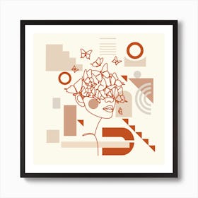 Cubism Modern art Art Print