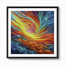 Rainbow In The Sky Art Print