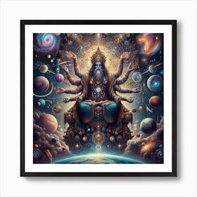 God Of The Universe Art Print