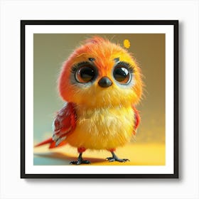 Cute Bird Art Print