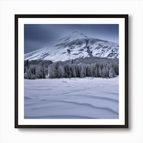 Winter View Art Print