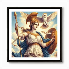 Athena 1 Art Print
