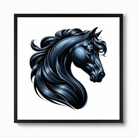 Creative Horse Beauty Illustration Nr 114 Art Print