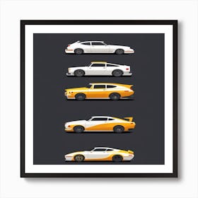 Cars Poster 2 Art Print
