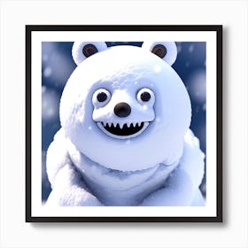 Polar Bear 5 Art Print