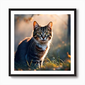 my cat Art Print