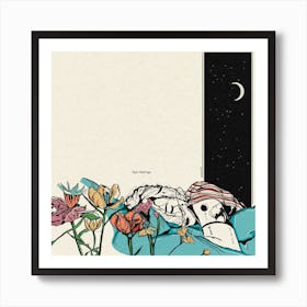 3am Feelings Square Art Print
