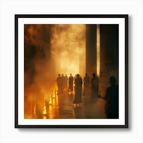 Buddhist Temple 3 Art Print