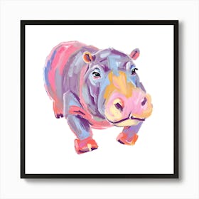 Hippopotamus 05 Art Print
